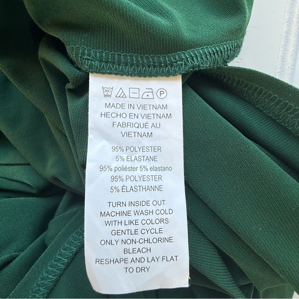 Michael Kors Forest Green Midi Dress - Picture 7 of 7